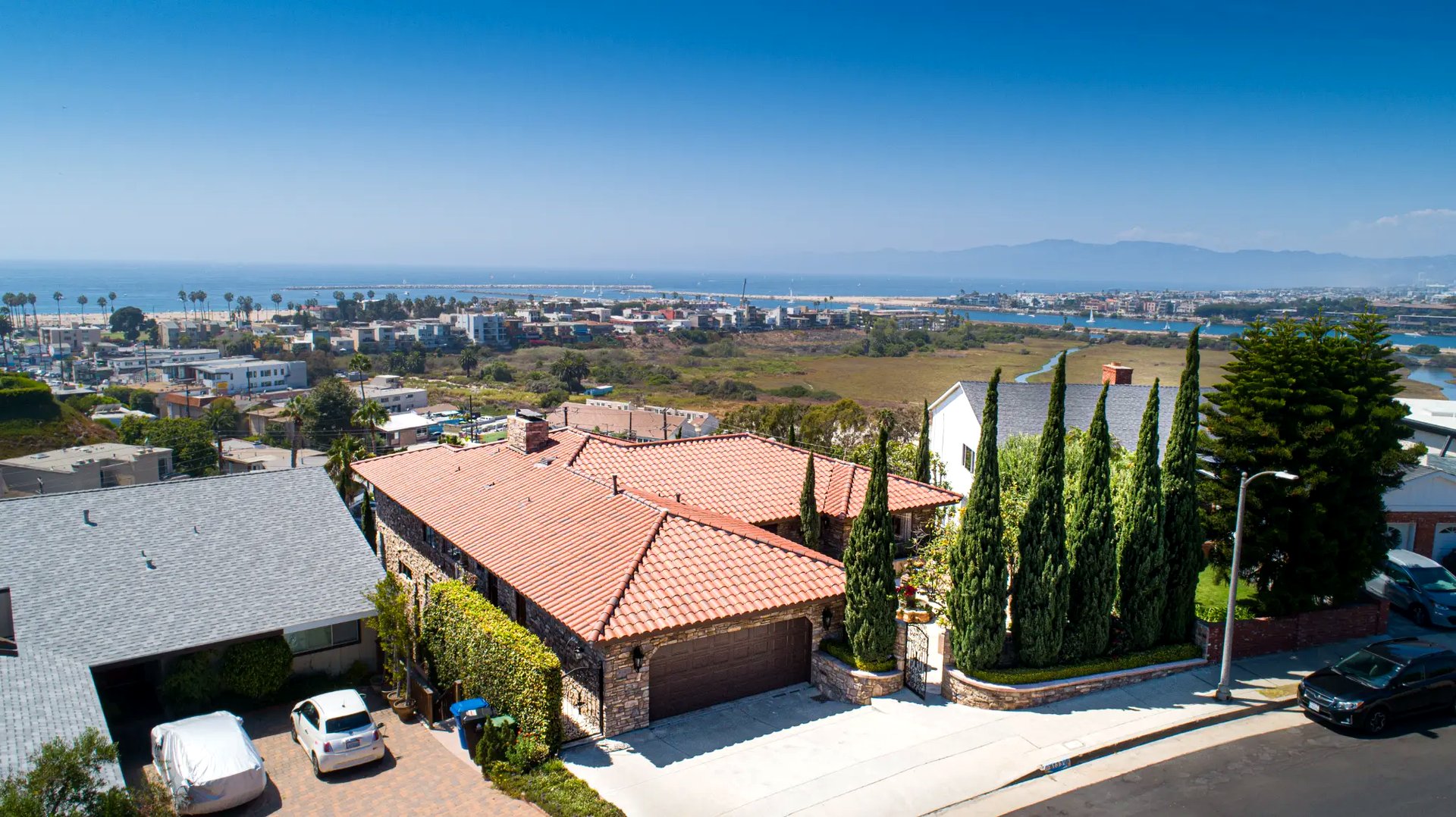 Ocean view from Playa Del Rey beach community